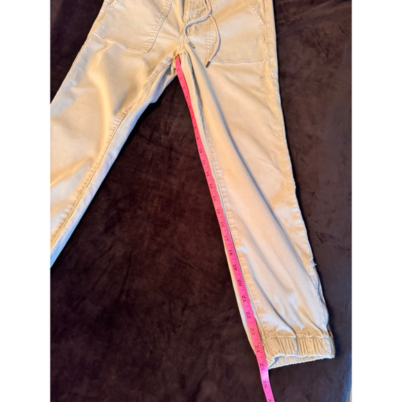 American Eagle Outfitters Super Stretch Gray Brushed cotton pants size 8 Short - Picture 6 of 11